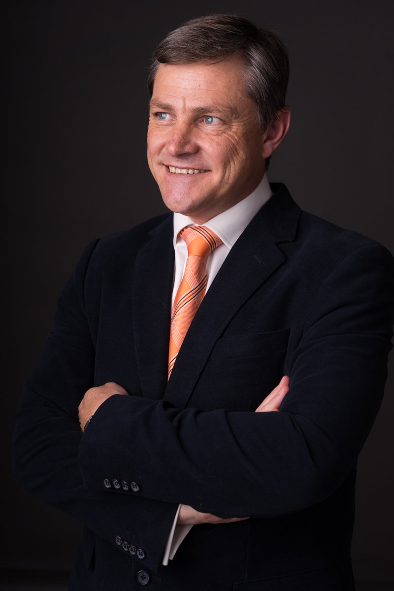 Corporate headshots in studio in Pretoria