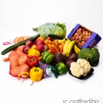 vegetable product studio shoot in Pretoria